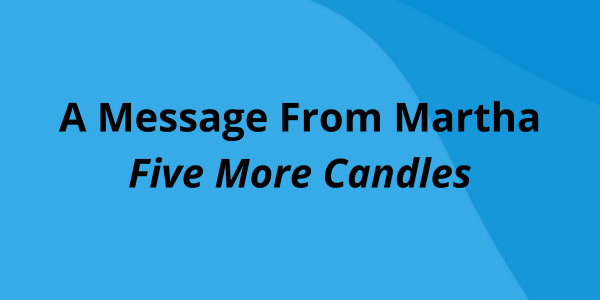 A Message From Martha
